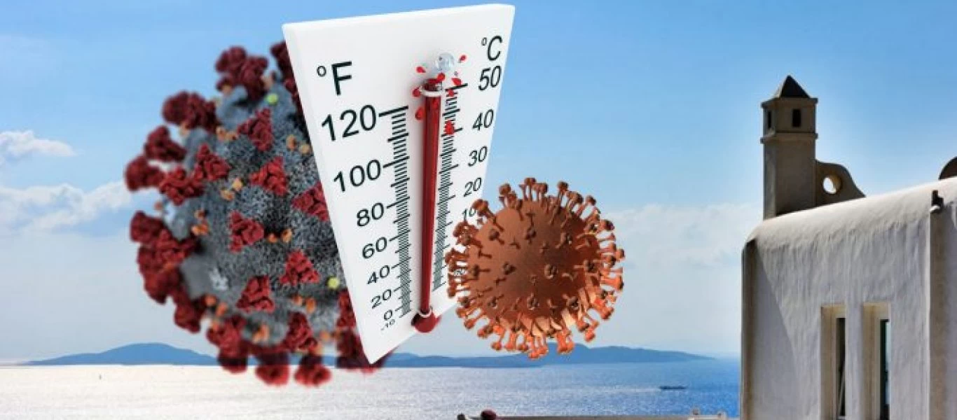 Είναι επίσημο: Η αντίδραση του κορωνοϊού σε υψηλή θερμοκρασία σαν του ελληνικού καλοκαιριού